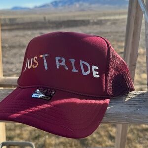 Just Ride Trucker Hat